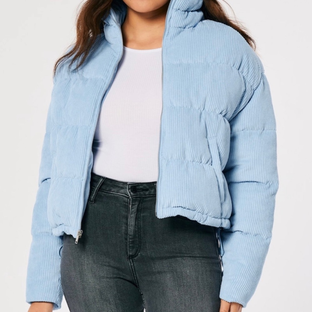 Hollister Puffer Corduroy Jacket